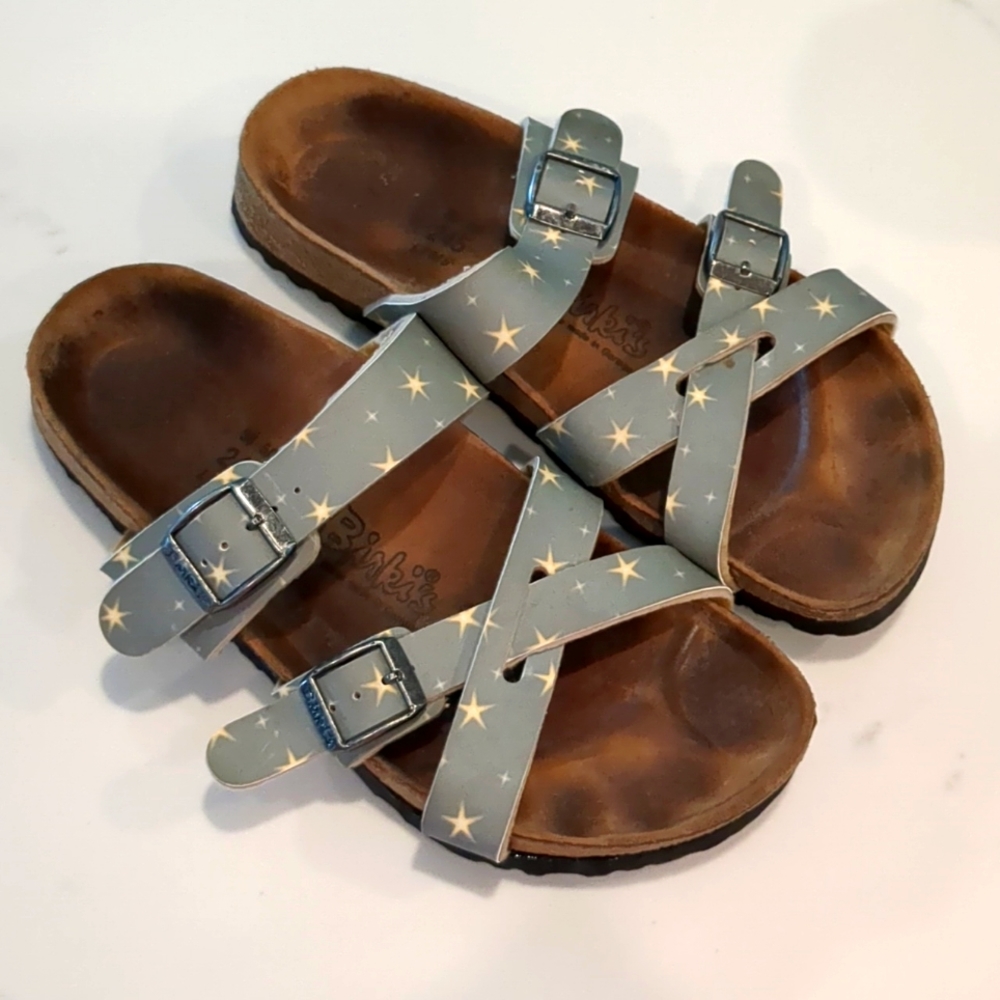Birkenstock Birkis sz8 38 star sandals